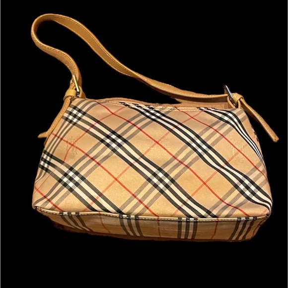 Burberry Vintage Blue Label Nova Check Purse Bag - Picture 2 of 9